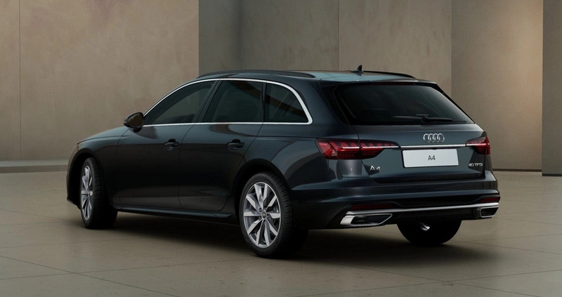 Audi A4 cena 184205 przebieg: 1, rok produkcji 2024 z Paczków małe 67